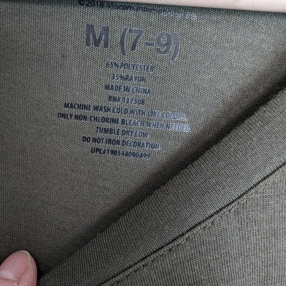 Teenage Mutant Ninja Turtles Tee Medium Olive Green Graphic t-shirt - Picture 6 of 7